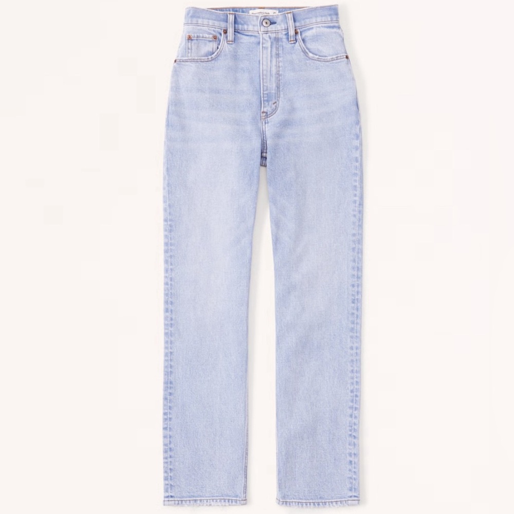 Abercrombie & Fitch Ankle Straight Ultra High rise size 2L